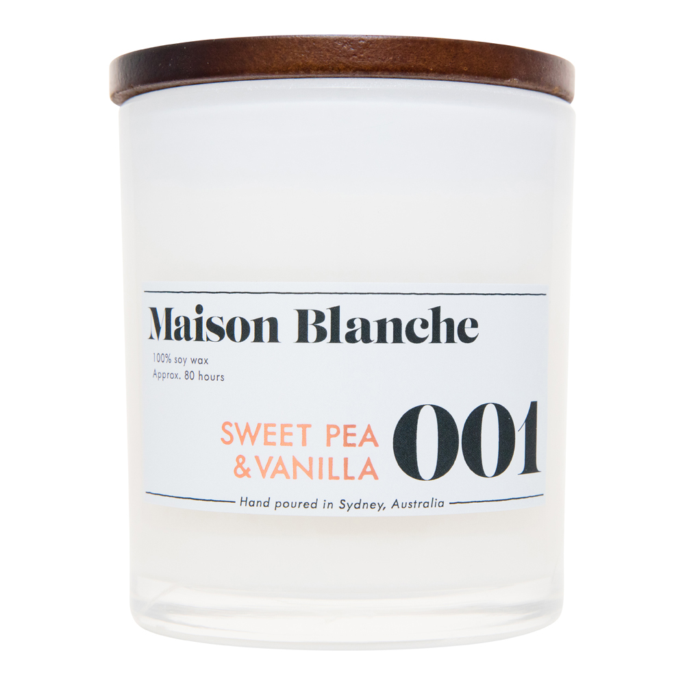 Sweet Pea & Vanilla | Image: Maison Blanche