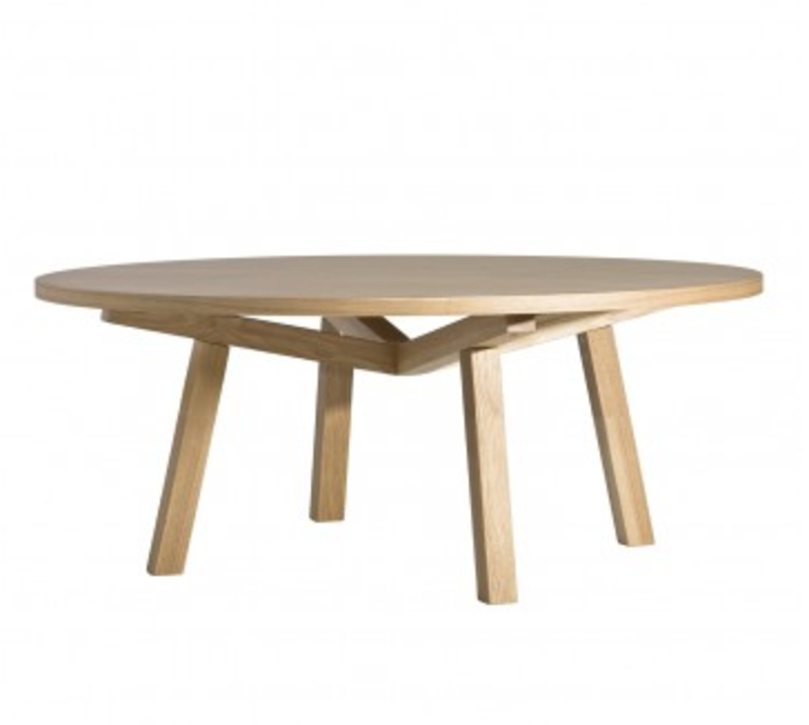 Forte Round Timber Coffee Table - Sean Dix