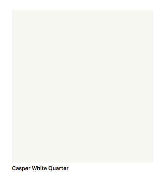 Casper White Quarter Paint - Dulux Colour -