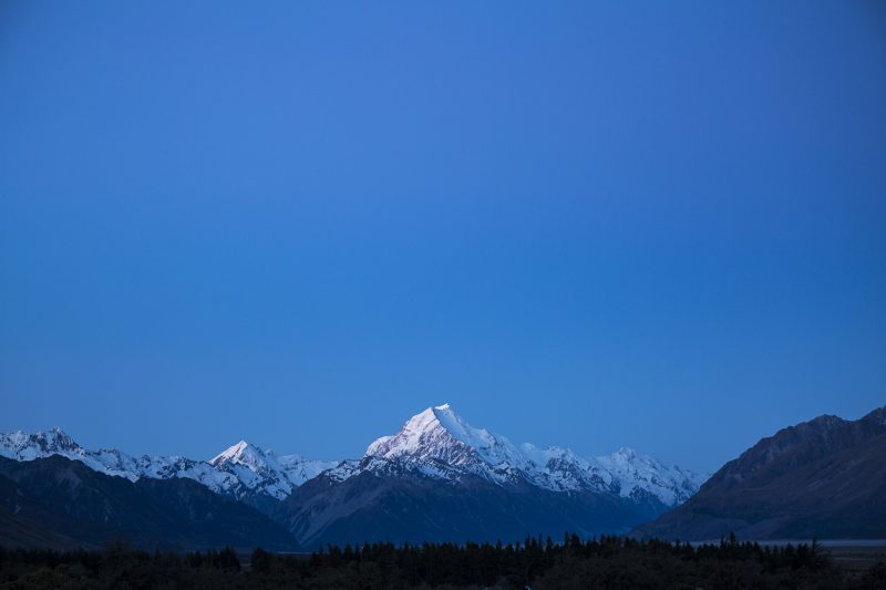 New Zealand Mountain shot by McDonald
